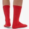 Bio-Socken – Red Tangerine