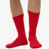 Bio-Socken – Scharlachrot
