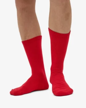 Bio-Socken – Scharlachrot