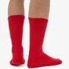 Bio-Socken – Scharlachrot