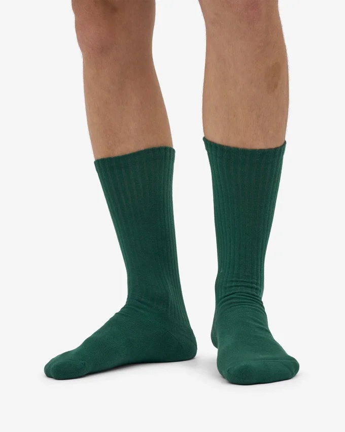 Bio-Socken – Smaragdgrün