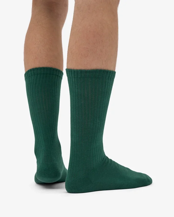 Bio-Socken – Smaragdgrün