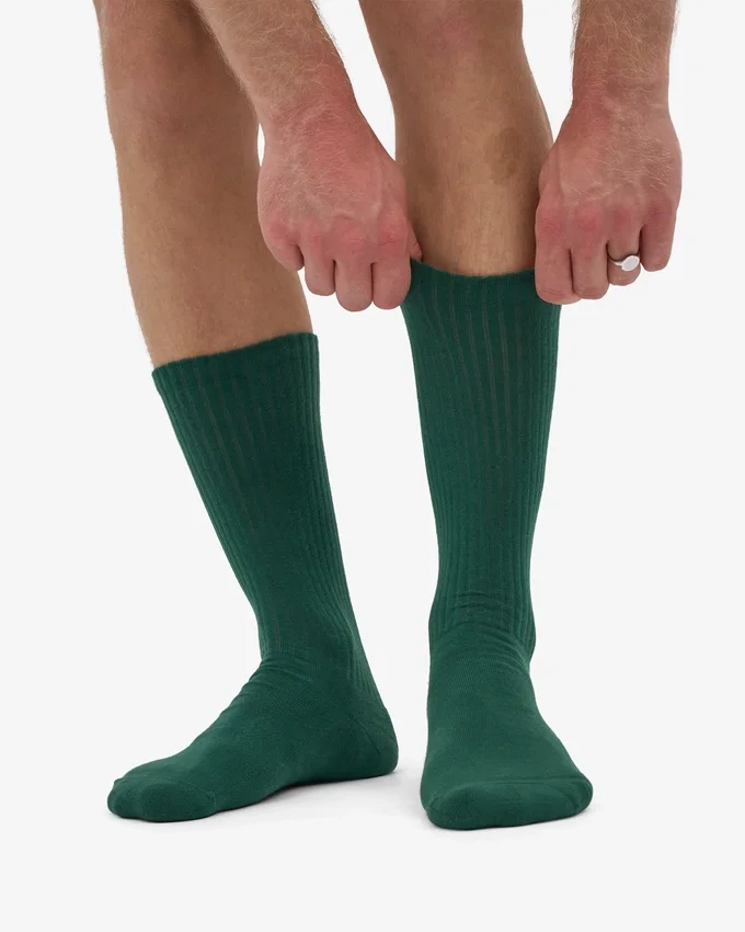 Bio-Socken – Smaragdgrün