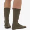 Bio-Socken – staubiges Oliv