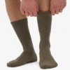 Bio-Socken – staubiges Oliv