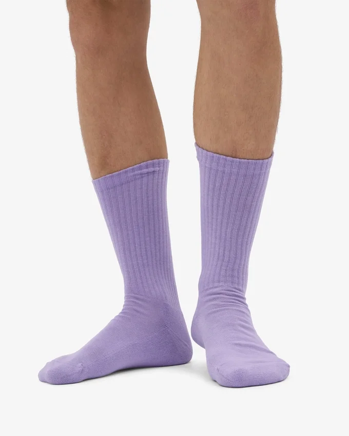 Bio-Socken – Zartes Lavendel