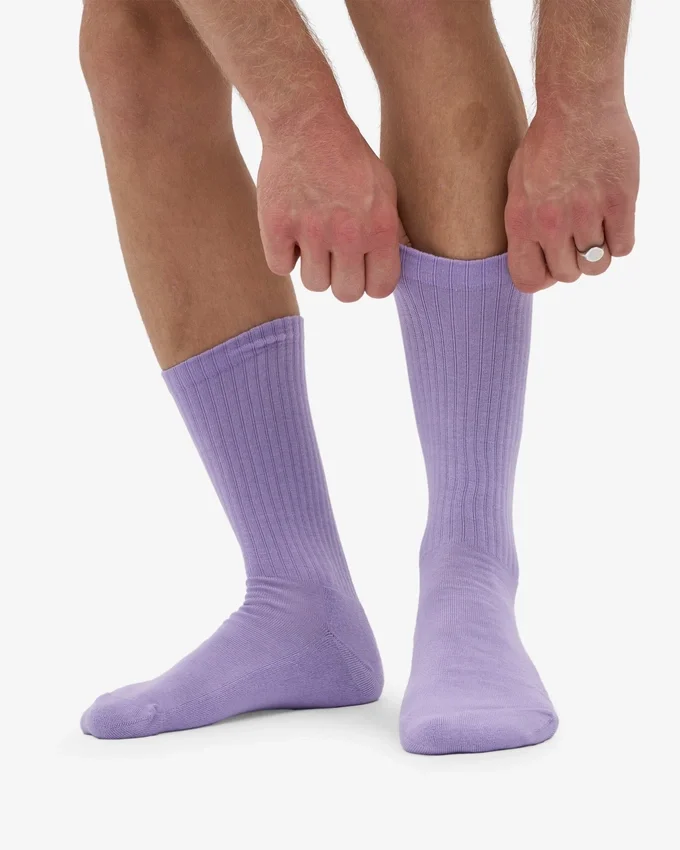 Bio-Socken – Zartes Lavendel