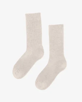 Bio-Sport-Socken – Elfenbeinweiß