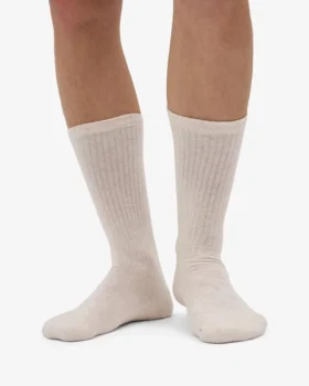Bio-Sport-Socken – Elfenbeinweiß