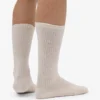 Bio-Sport-Socken – Elfenbeinweiß