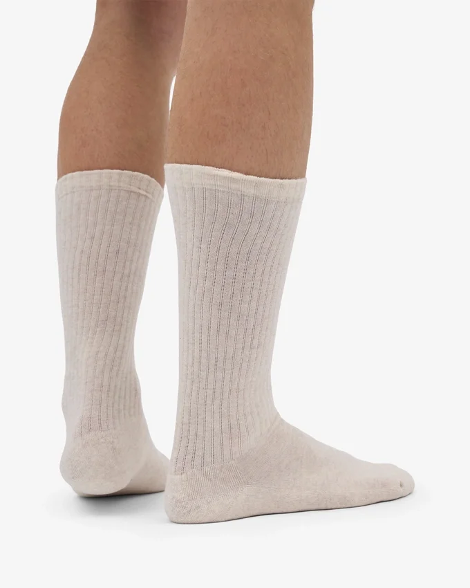 Bio-Sport-Socken – Elfenbeinweiß