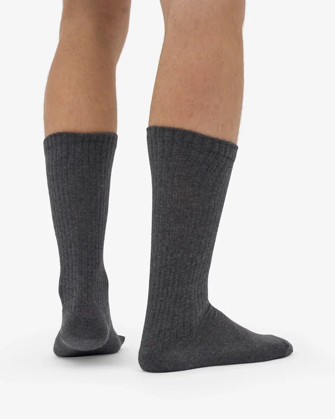Bio-Sport-Socken – Lavagrau
