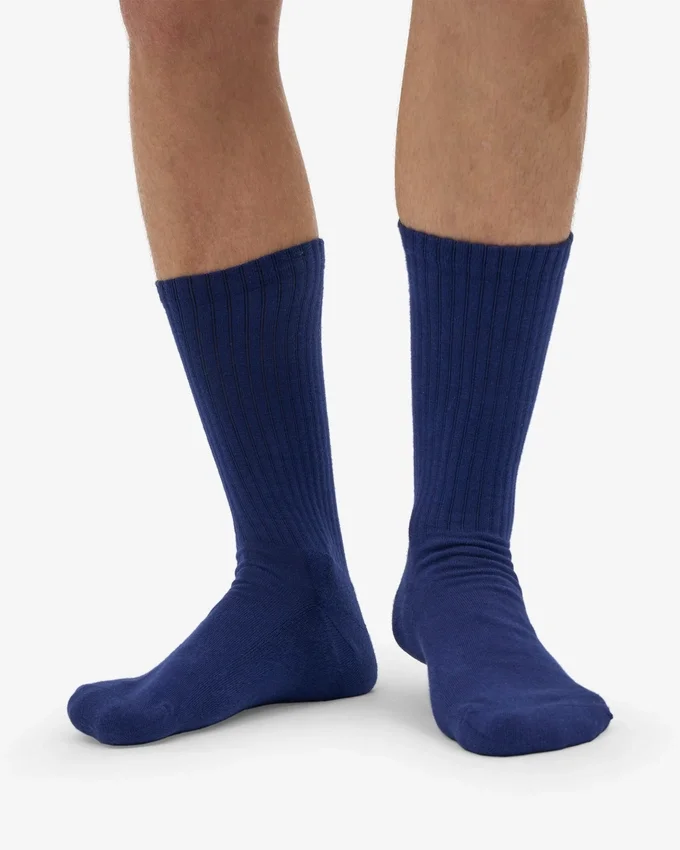 Bio-Sport-Socken – Marineblau