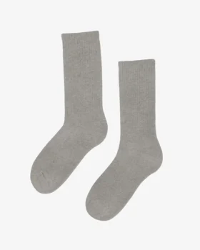 Bio-Sport-Socken – Meliert-Grau