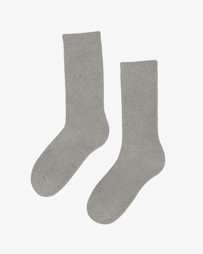 Bio-Sport-Socken – Meliert-Grau