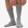 Bio-Sport-Socken – Meliert-Grau