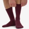 Bio-Sport-Socken – Oxblood-Rot