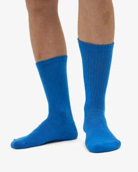 Bio-Sport-Socken – Pazifikblau
