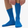 Bio-Sport-Socken – Pazifikblau