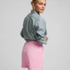 Bio-Sweatshorts für Damen – Cloudy Grey