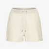 Bio-Sweatshorts für Damen – Elfenbeinweiß