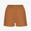 Bio-Sweatshorts für Damen – Ingwerbraun