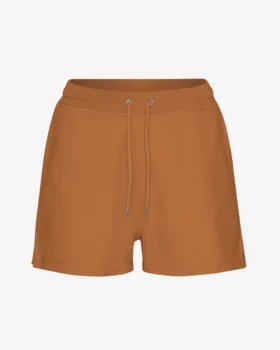Bio-Sweatshorts für Damen – Ingwerbraun
