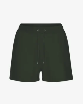 Bio-Sweatshorts für Damen – Jägergrün