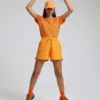 Bio-Sweatshorts für Damen – Kellygrün