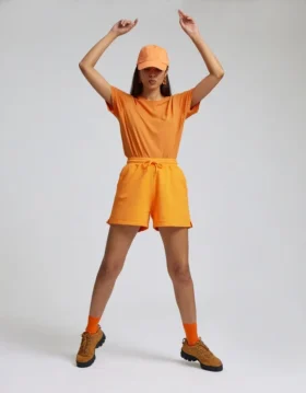 Bio-Sweatshorts für Damen – Kellygrün