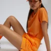 Bio-Sweatshorts für Damen – Kellygrün