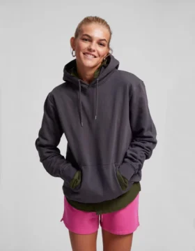 Bio-Sweatshorts für Damen – Kieferngrün