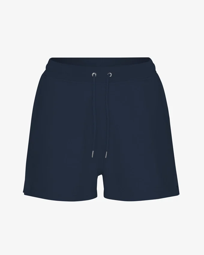 Bio-Sweatshorts für Damen – Marineblau