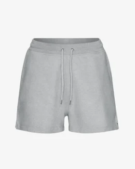 Bio-Sweatshorts für Damen – Meliert-Grau