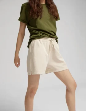 Bio-Sweatshorts für Damen – Pacific Blue