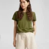 Bio-Sweatshorts für Damen – Elfenbeinweiß