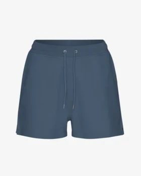Bio-Sweatshorts für Damen – Petrolblau