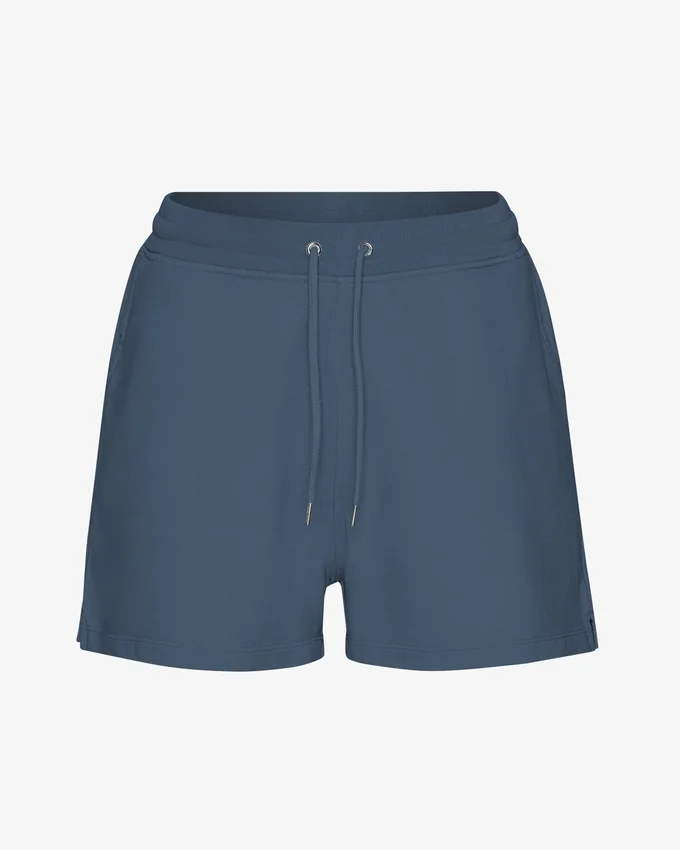 Bio-Sweatshorts für Damen – Petrolblau