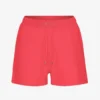 Bio-Sweatshorts für Damen – Red Tangerine