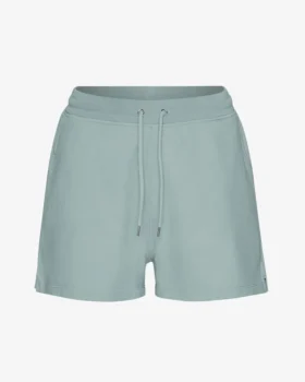 Bio-Sweatshorts für Damen – Stahlblau