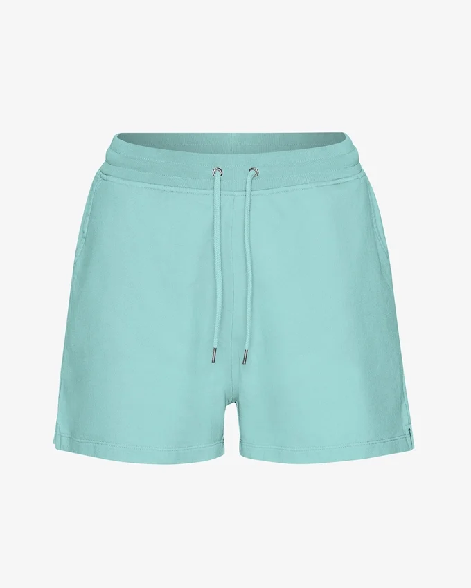 Bio-Sweatshorts für Damen – Tealblau