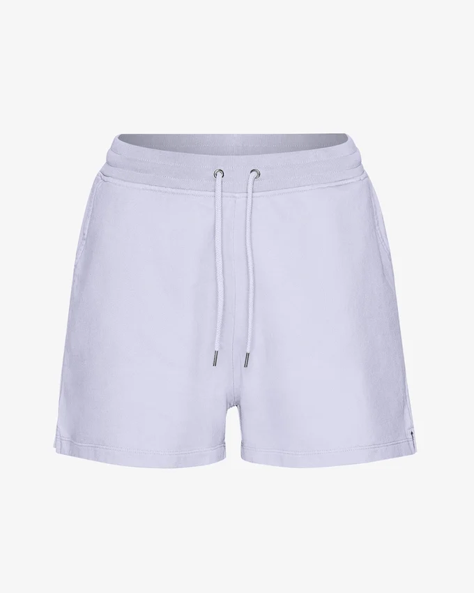Bio-Sweatshorts für Damen – Zartes Lavendel
