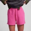 Bio-Sweatshorts für Damen – Kieferngrün
