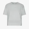Bio-T-Shirt im Boxy-Crop-Stil – Faded Grey