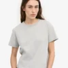 Bio-T-Shirt im Boxy-Crop-Stil – Faded Grey
