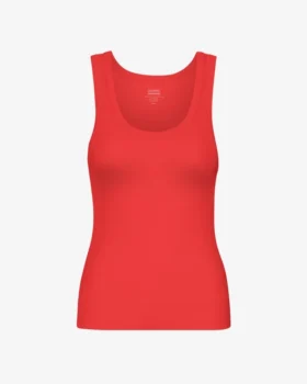 Bio-Tanktop für Damen – Red Tangerine