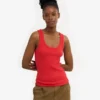 Bio-Tanktop für Damen – Red Tangerine