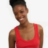 Bio-Tanktop für Damen – Red Tangerine