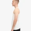 Bio-Tanktop mit Rippenstruktur – Optisches Weiß