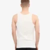 Bio-Tanktop mit Rippenstruktur – Optisches Weiß